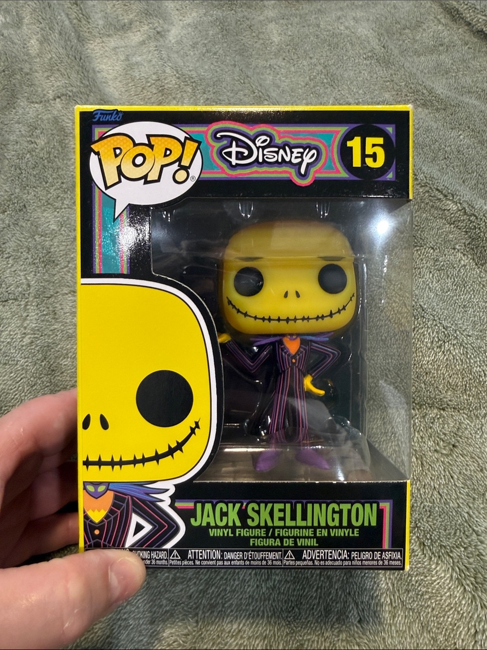 Funko POP! Disney: The Nightmare Before Christmas - Jack (Blacklight)